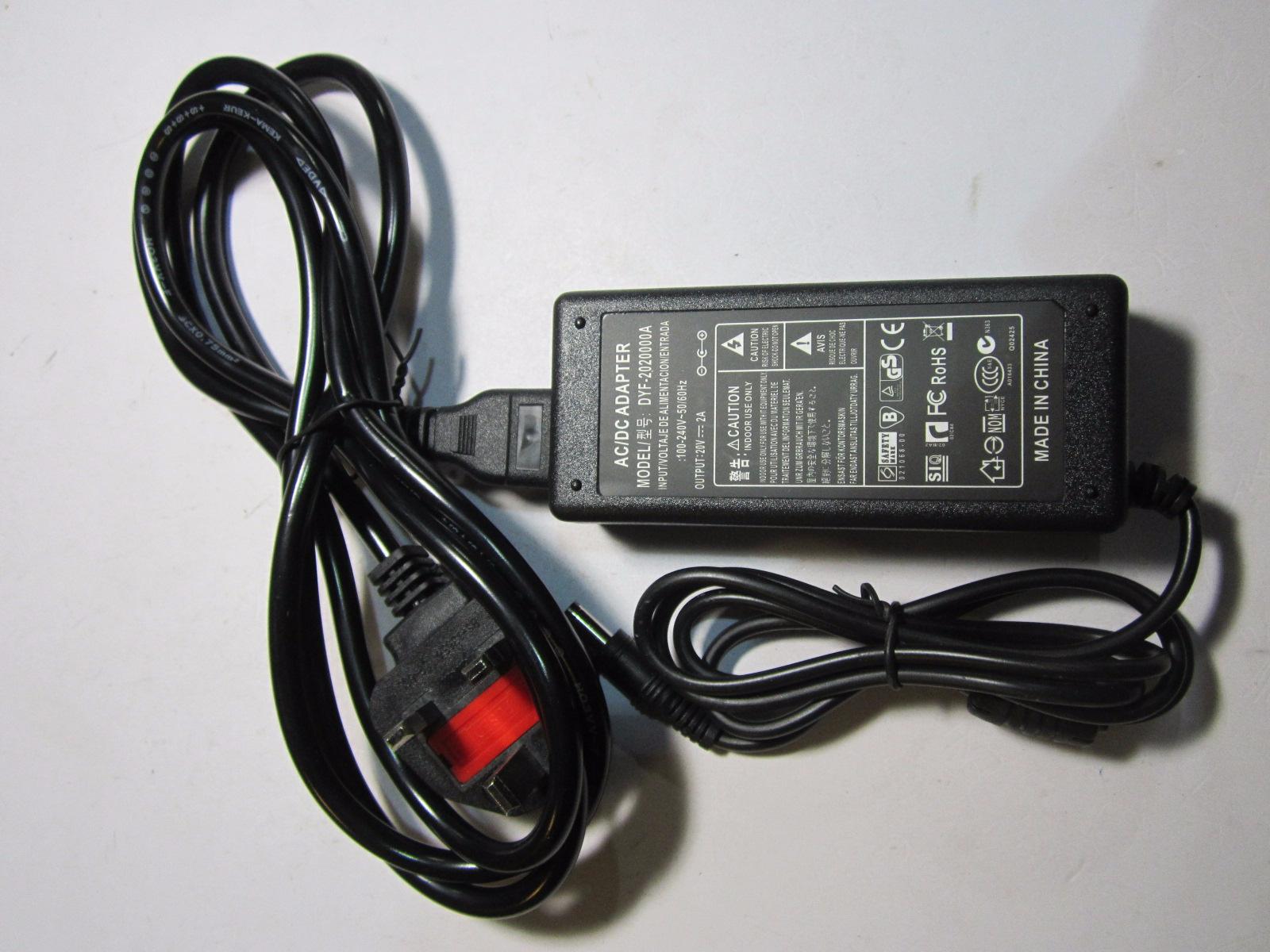 20V ACDC Adaptor Power Supply for Sony RDPX200iPN Personal Audio System eBay