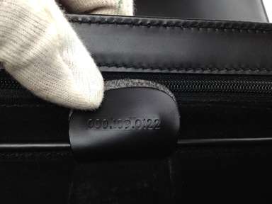 Authentic GUCCI Hand Bag Leather black 5j13B100