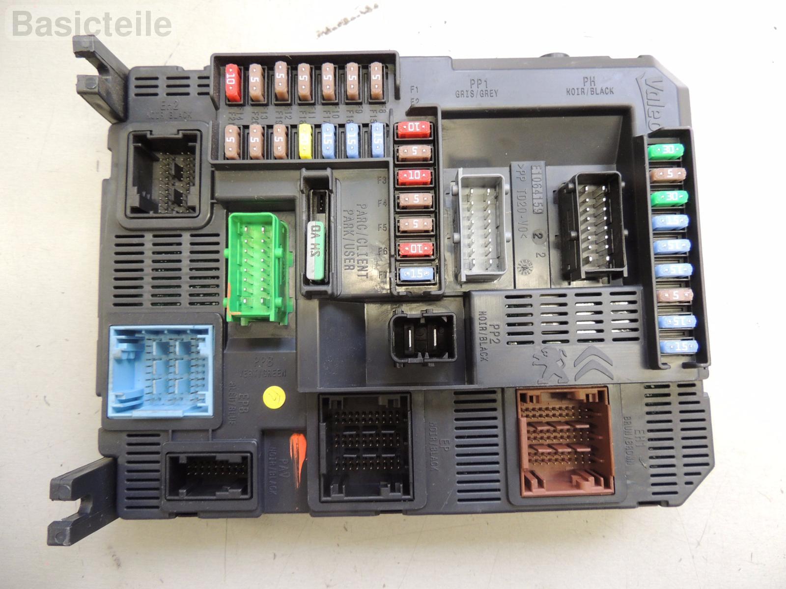 Peugeot 2008 Fuse Box Central Electrics Body Module 9807532080 Fuse Box ...