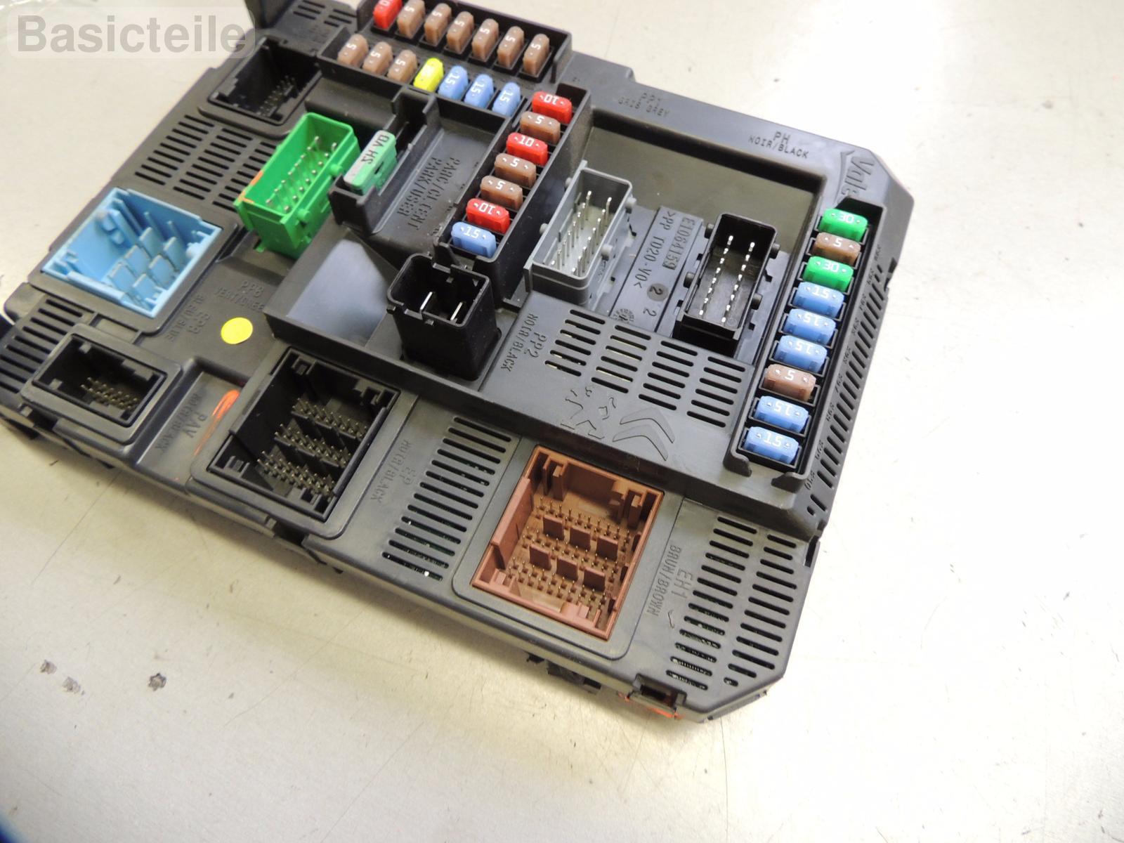 Peugeot 2008 Fuse Box Central Electrics Body Module 9807532080 Fuse Box