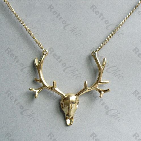 deer head pendant