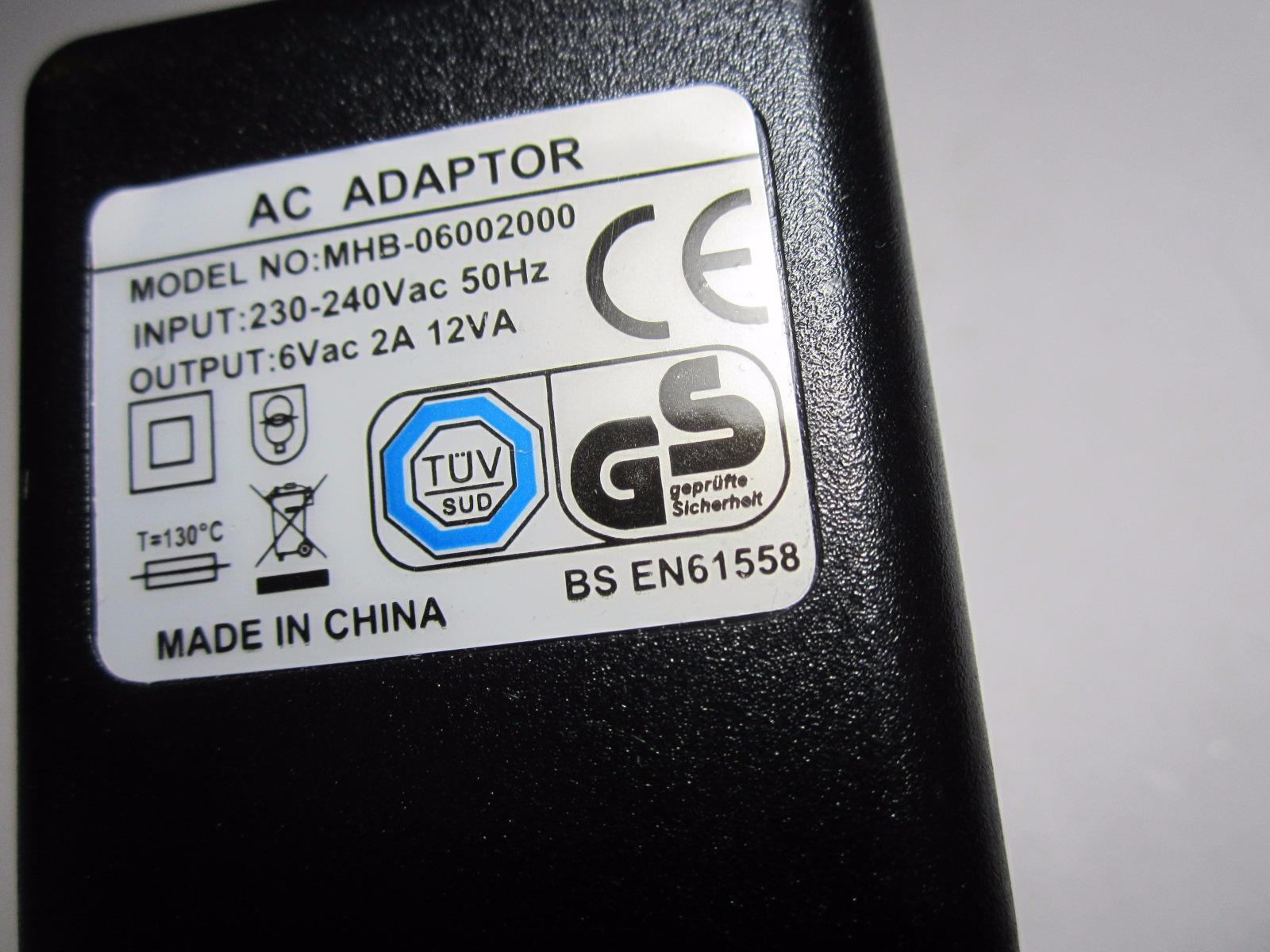 Replacement For Xy Ac Ac Adaptor Xy au 6vac 6v 1500ma Xing Yuan Electronics