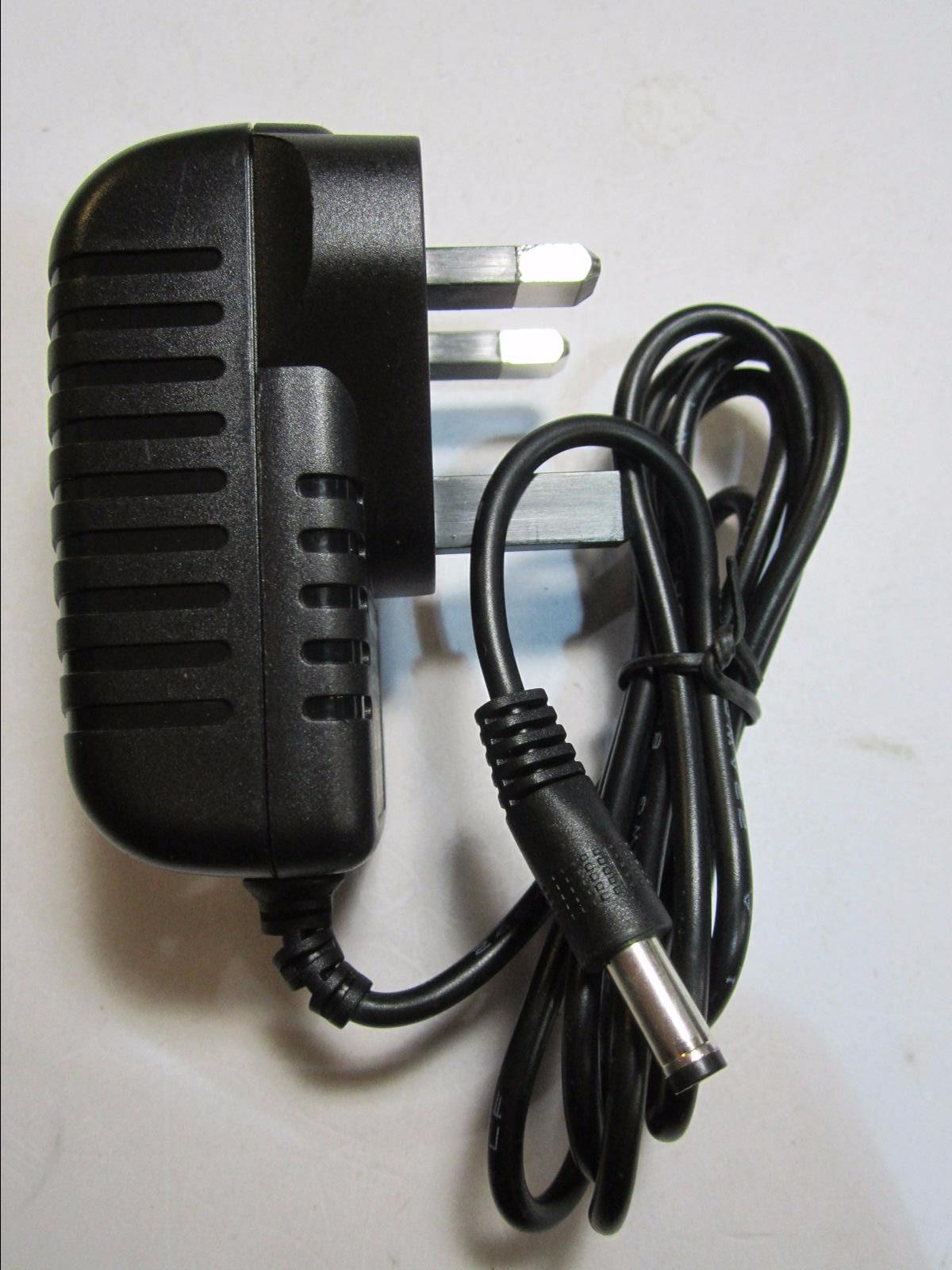UK Plug 9V DC 500mA Mains AC Power Adaptor for Locomocean A4 Light Box LTBOXV3B