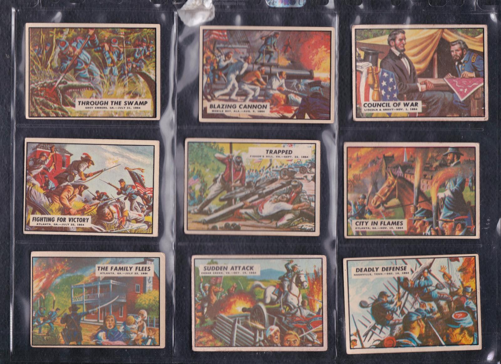 CIVIL WAR NEWS Bubblegum Cards by A&BC Gum 1965 | eBay