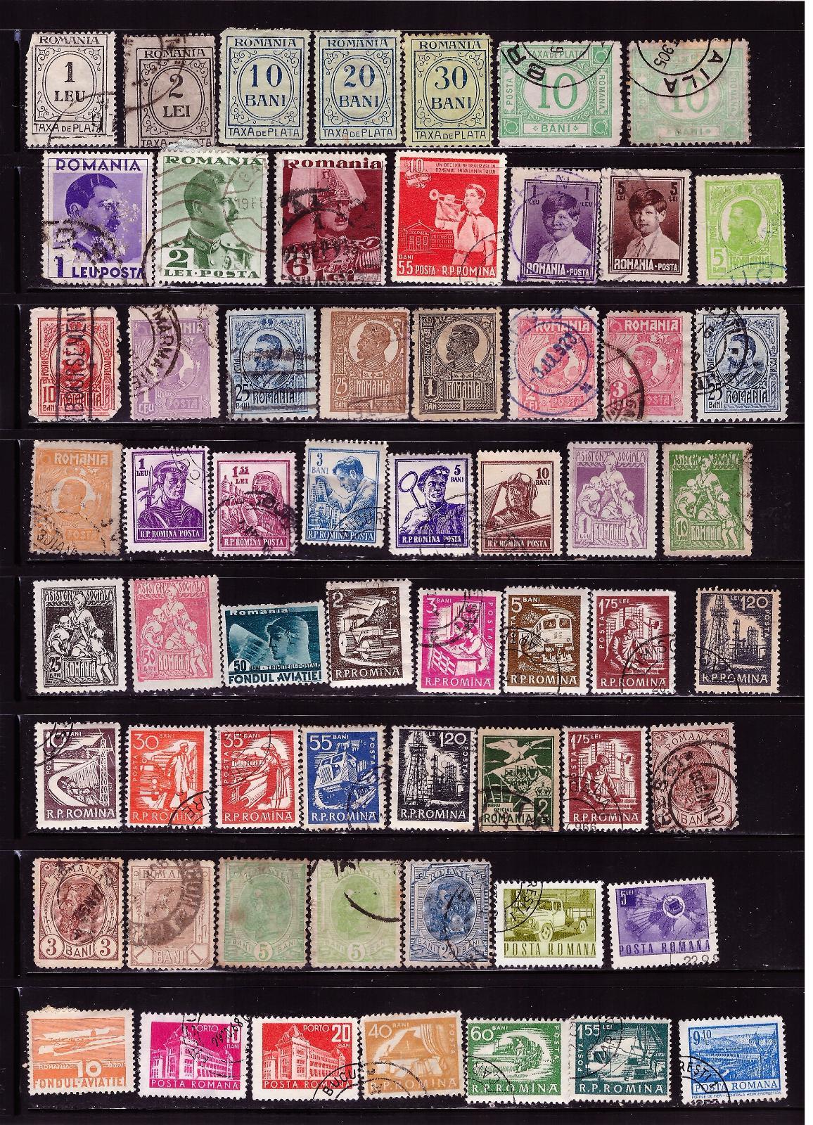 Europe Stamps Collection some Early from Old Albums. 888 High value