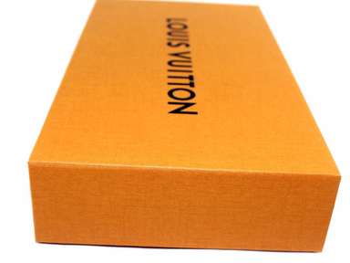 Louis Vuitton Yellow Gift Box Accessories Wallet Case Only 5 Sets