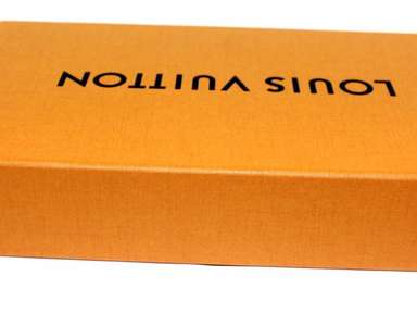 Louis Vuitton Yellow Gift Box Accessories Wallet Case Only 5 Sets
