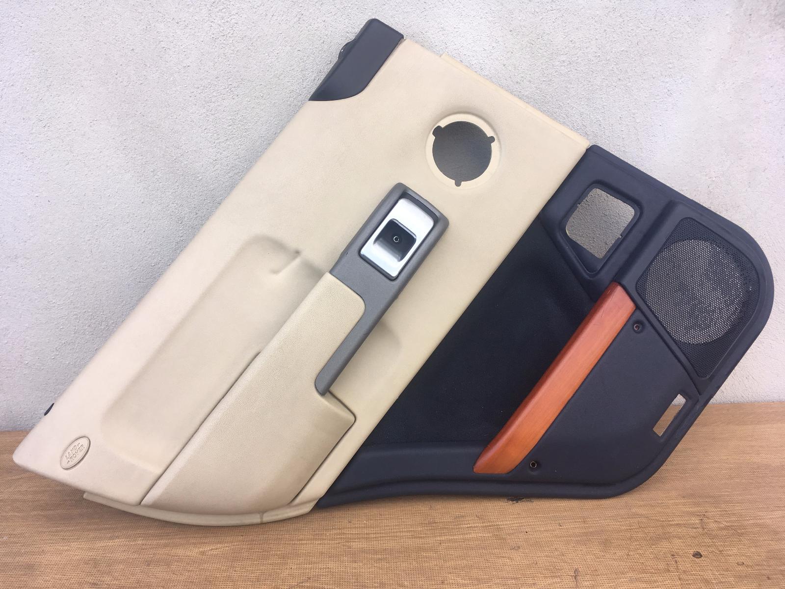 Range Rover L322 Interior Leather & Wood Set of 4 Door Cards