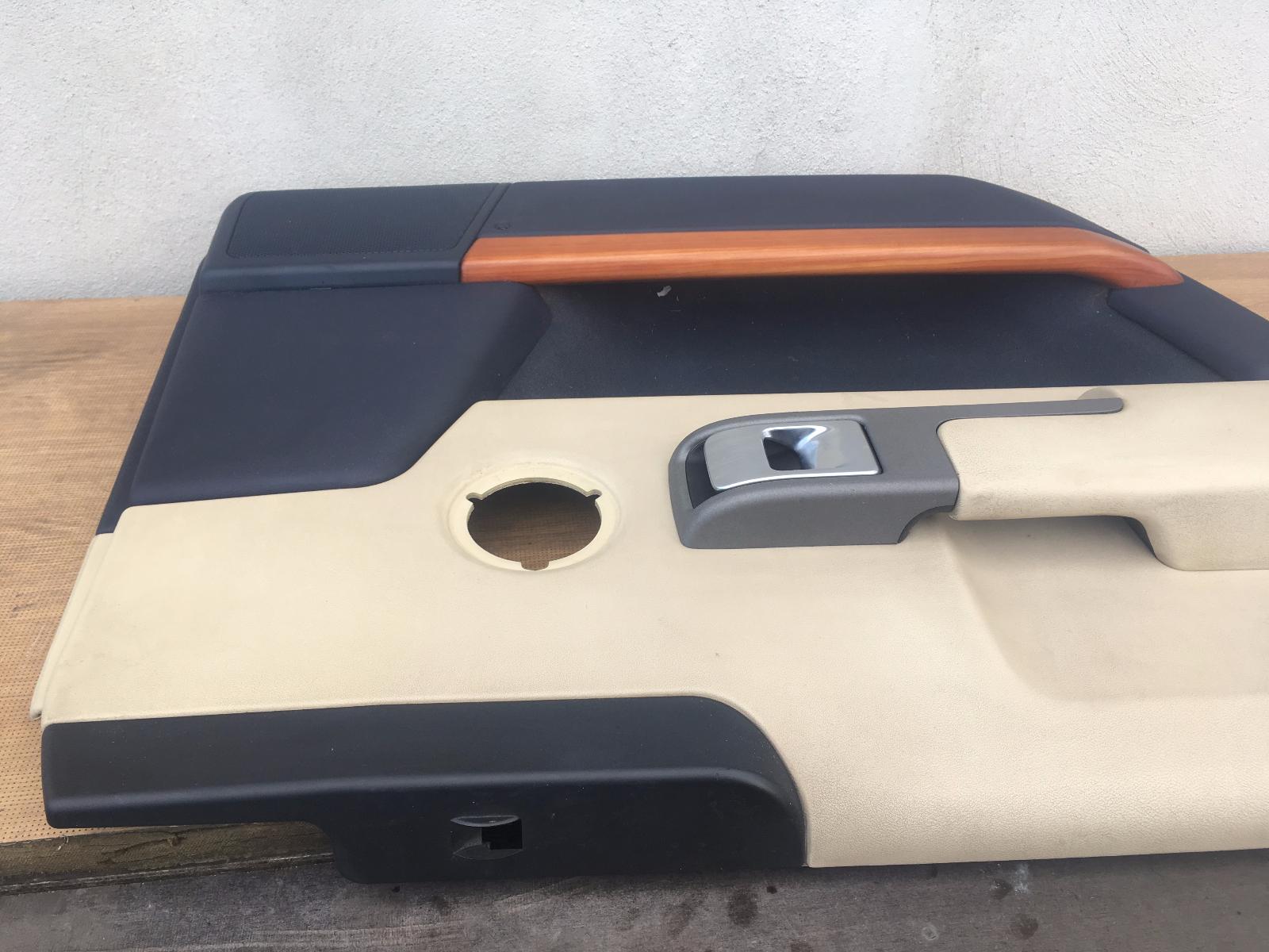 Range Rover L322 Interior Leather & Wood Set of 4 Door Cards