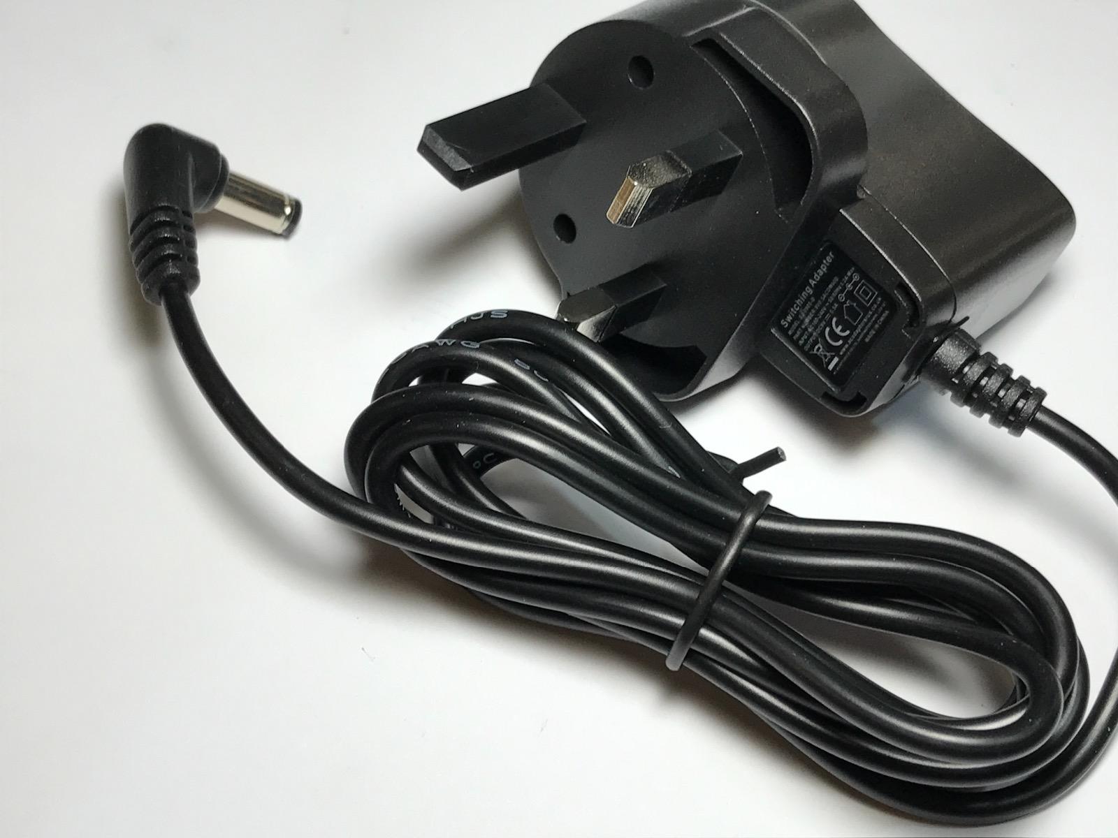 9V 800mA 7.2VA AC-DC Adaptor Cable for Pure Elan DAB//FM Radio 12E63 SY-09080-BS