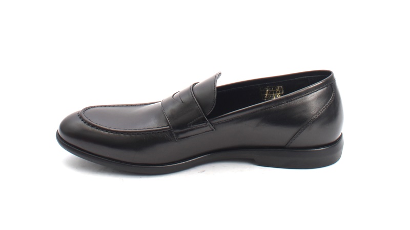 ROBERTO SERPENTINI 45224b Black Nappa Leather Classic Dress Shoes Roberto Serpentini Men main image 4