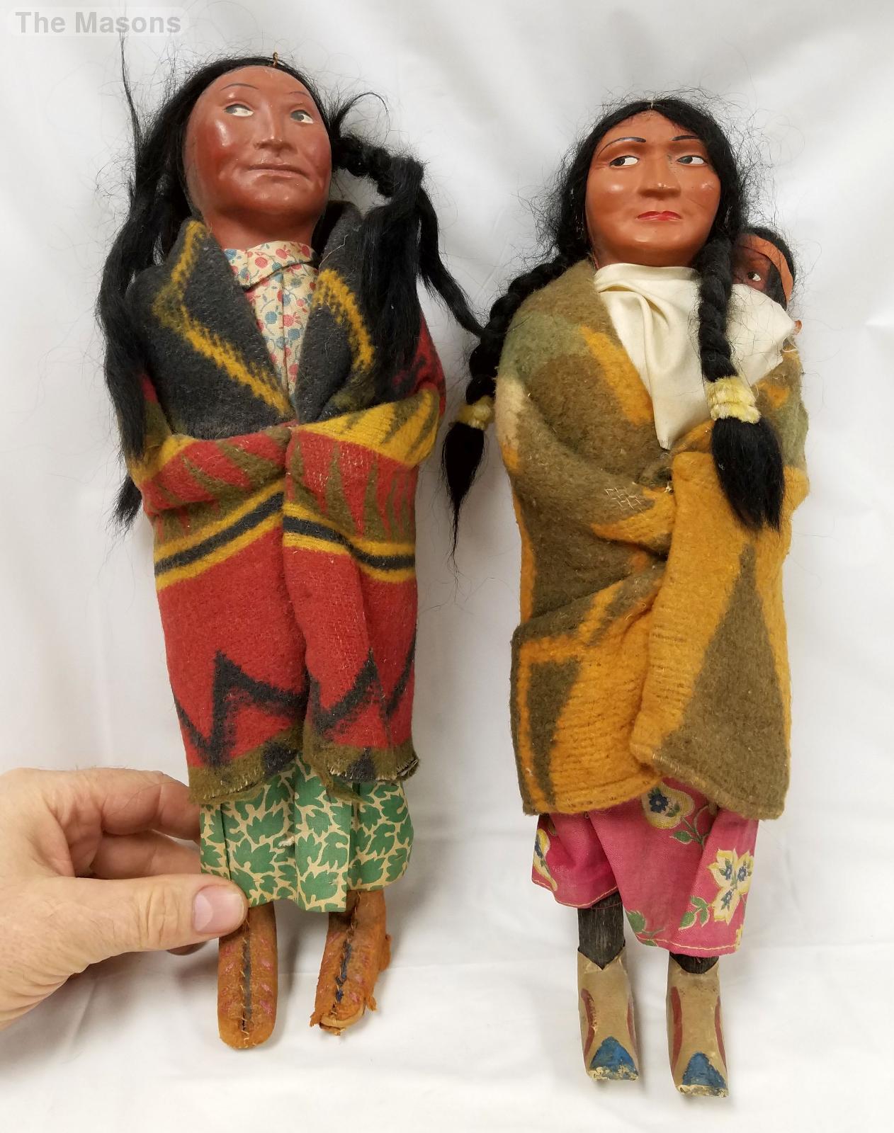 antique native american dolls