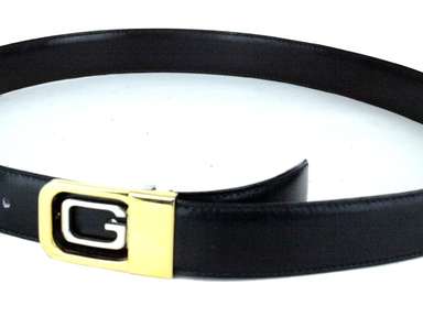 100% Authentic GUCCI BELT WITH BRASS G BUCKLE SIZE 95 cm- 37 inch Made in ITALY | eBay
