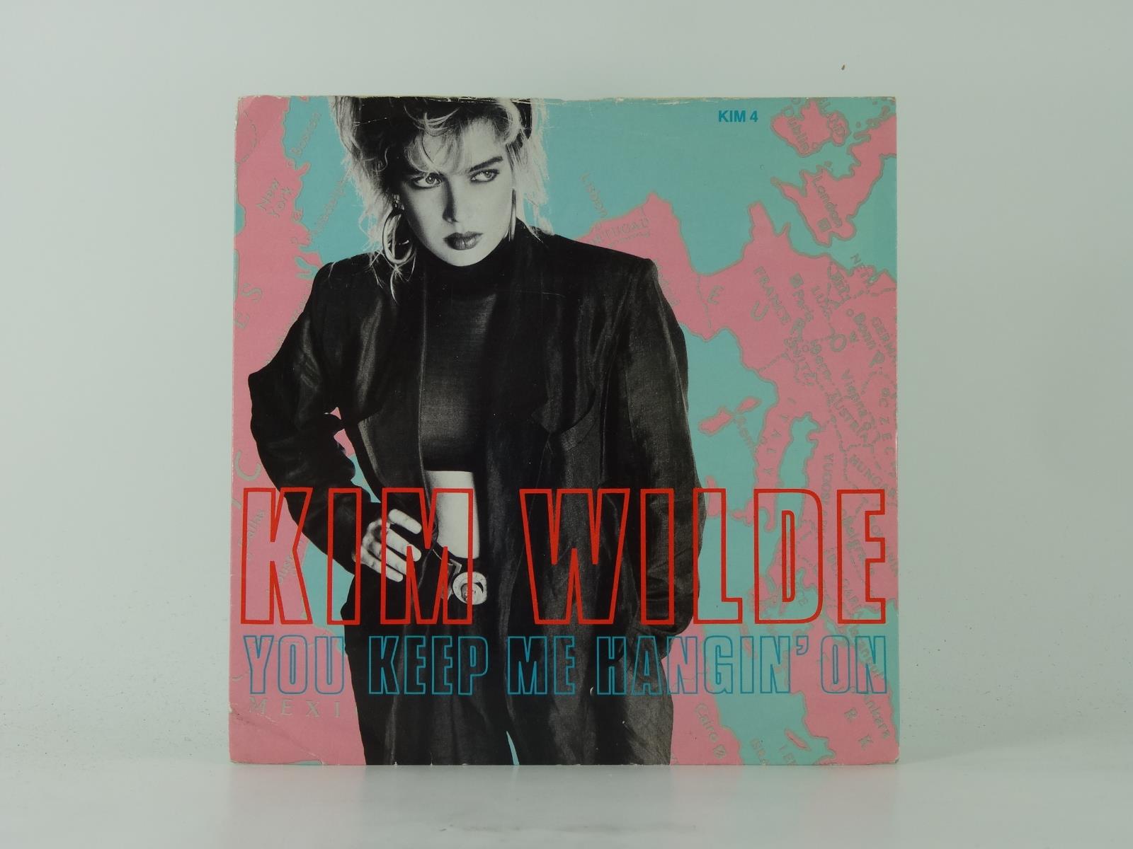 KIM WILDE YOU KEEP ME HANGIN' ON (8) (21) 2 Track 7" Single Picture