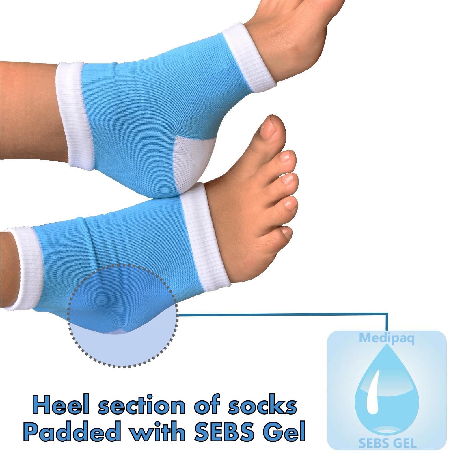Recovery Gel Heel Socks - No More Friction!