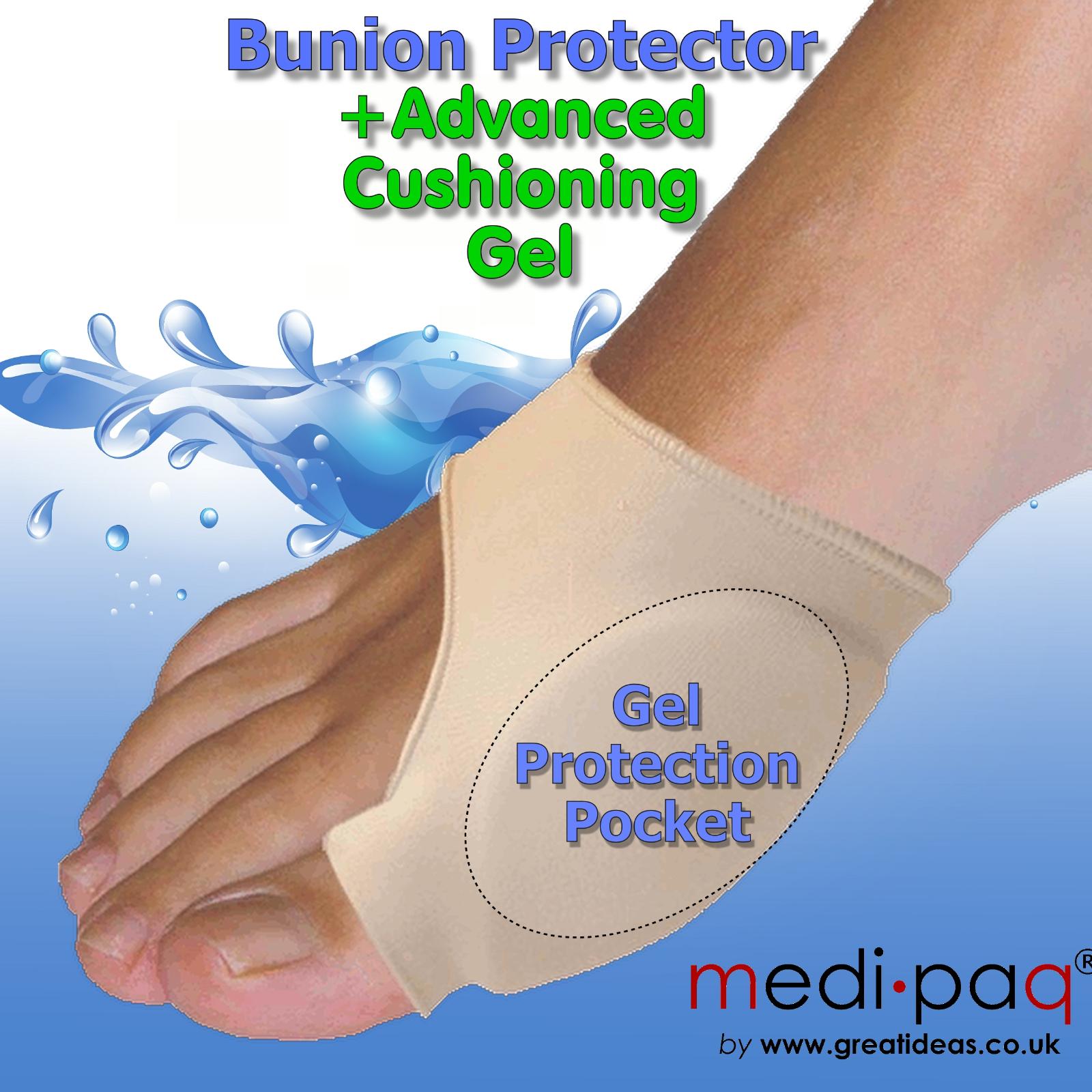 BUNION Gel Foot Gout Arthritis Corn Big TOE Pain Relief Support Pad