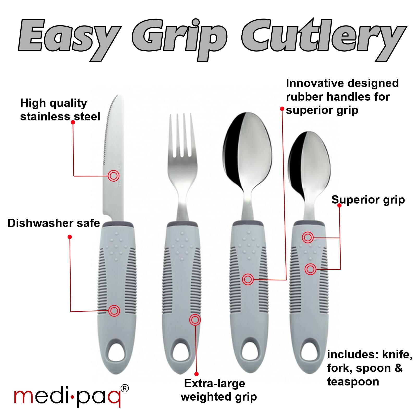 Disability Elderly Cutlery Eating Grip Aid Disabled Knife Fork Spoon
