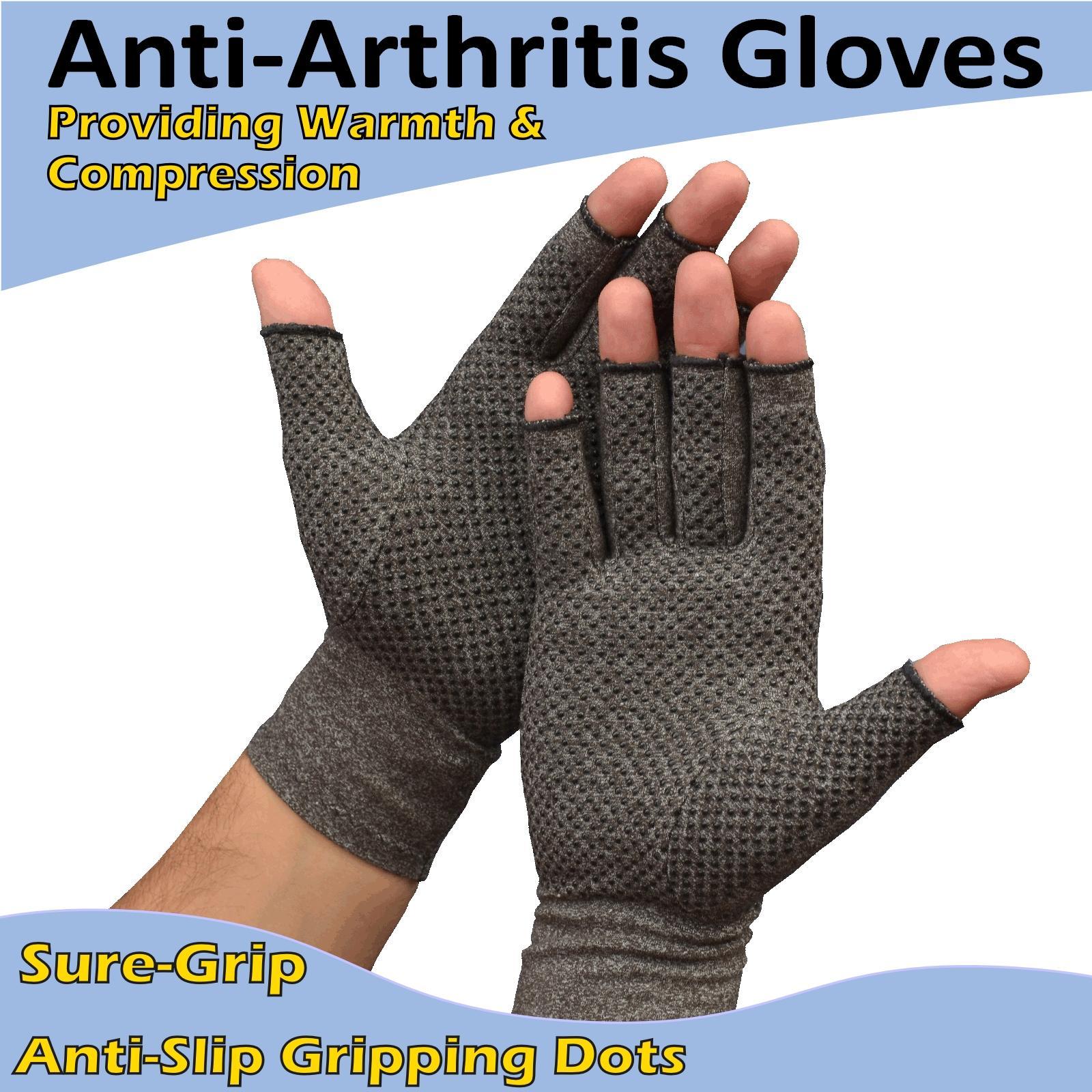PEDIMEND™ Arthritis Pain Relief Compression Gloves - Carpal Tunnel & Joint Support (Grey)