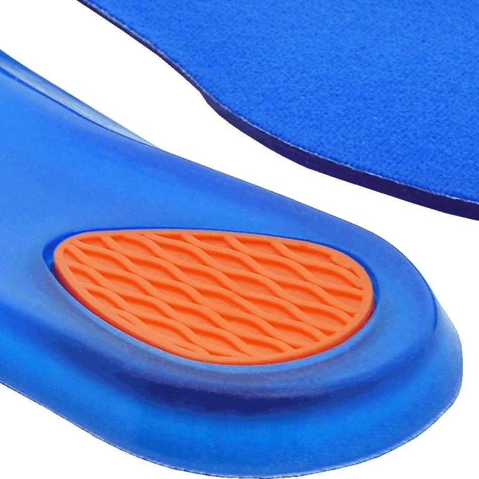 Comfort Shoe Insoles Gel Inserts Shock Absorbing Foot Pain Relief ...