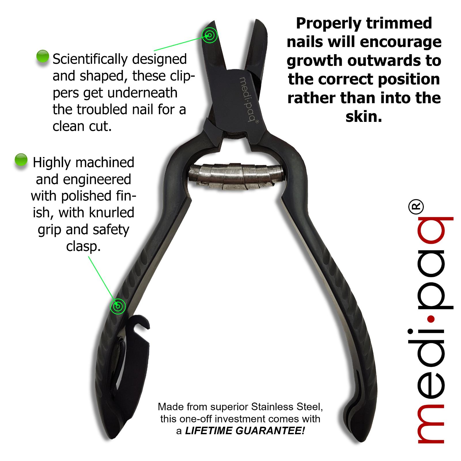 Ingrowing Toe Nail Clippers Professional Cutters Chiropody Heavy Duty