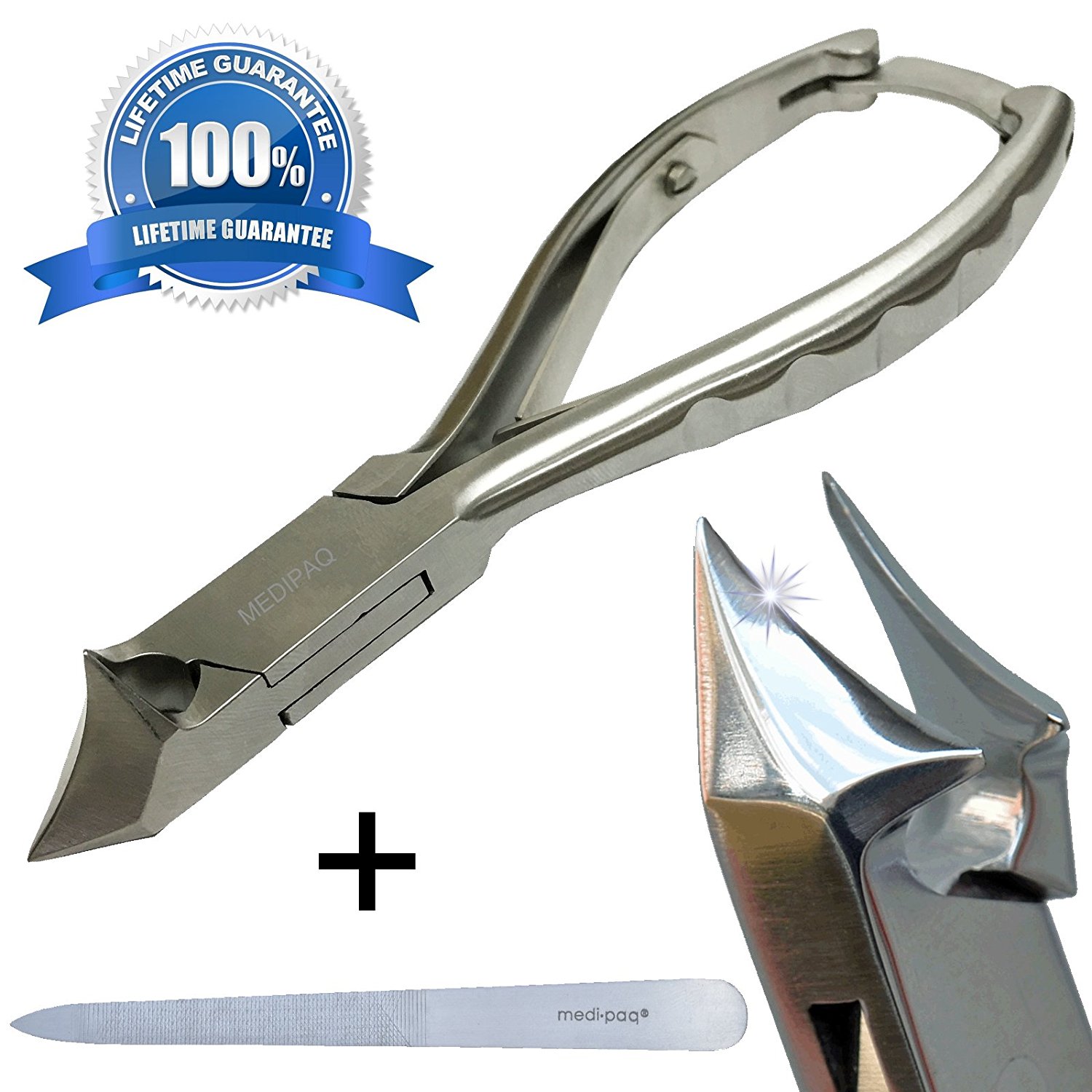 Ingrown Toenail Correction Tool Set Clippers Ingrowing Thick Toe Nail